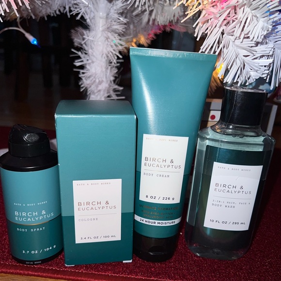 Bath & Body Works Other - New. Bath and Body Works - Mens BIRCH & EUCALYPTUS Bundle.  ***Perfect Gift**